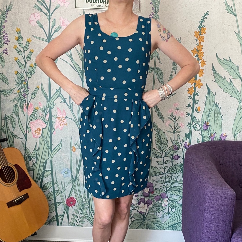 NEW Adorable “Vintage” Polka Dot Dress + NWT⁉️🎁!